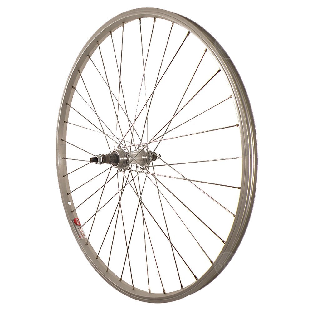 Sta-Tru STW 26 X 1.5 BO Silver Rear Mountain Bike Wheel