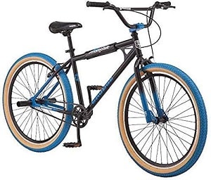 Mongoose BMX Freestyle Bike, Single Speed, 26 inch Wheels, Mens, Black Grudge