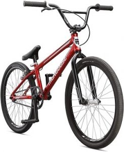 Mongoose Title 24 BMX Race Bike, 24-inch Wheels, Beginner or Returning Riders, Lightweight Tectonic T1 Aluminum Frame and Internal Cable Routing