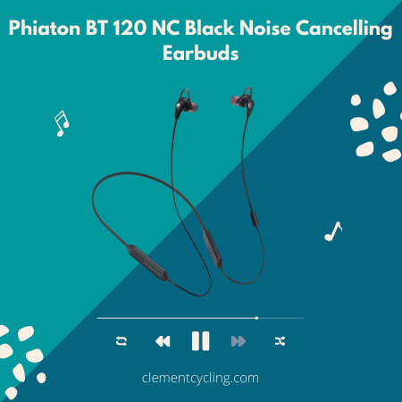 Phiaton BT 120 NC Black Noise Cancelling Earbuds