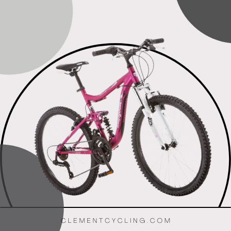 Mongoose Ledge 2.1 Girls' Mountain Bike, Pinkv