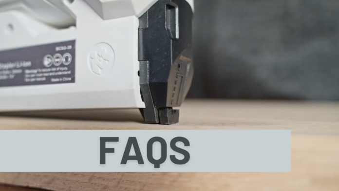 Best Staple Gun for a Motorcycle Seat - FAQs